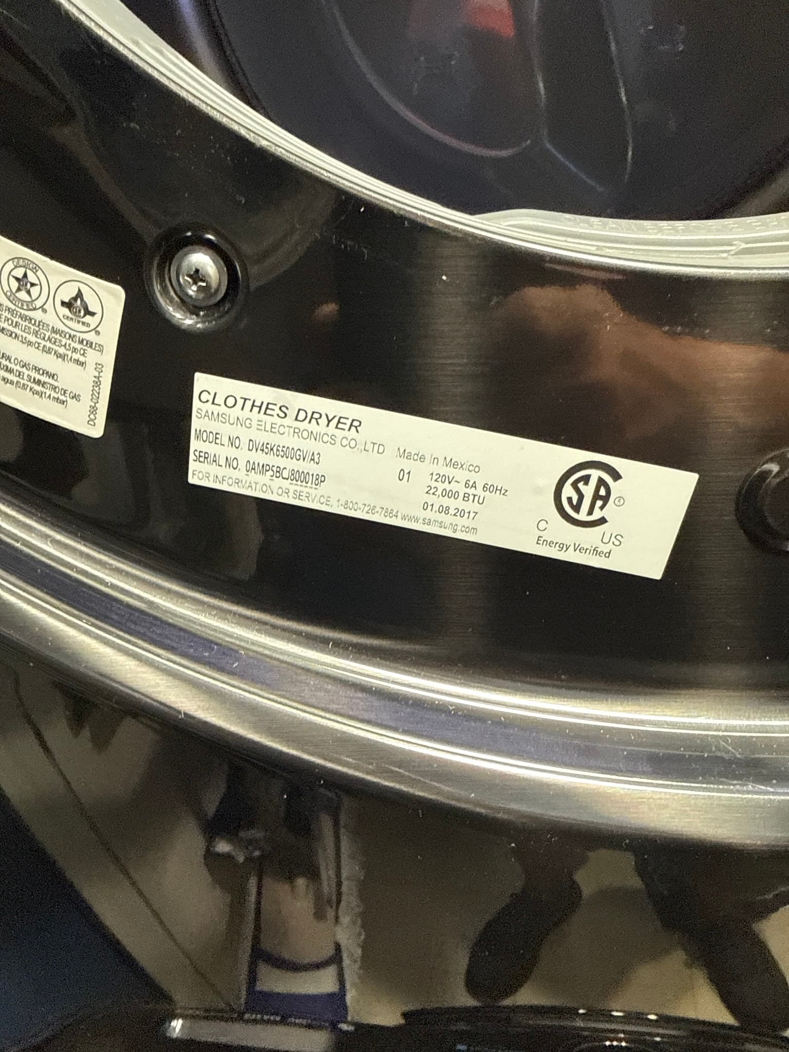 Dryer vent system component or exterior termination cap inspected as part of the Half Moon Bay dryer exhaust cleaning service