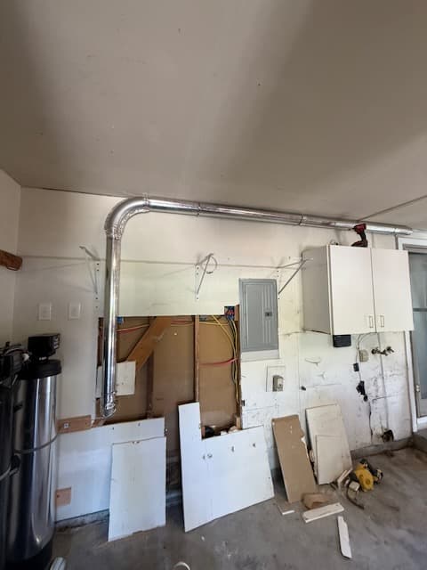 24' Dryer Exhaust Run