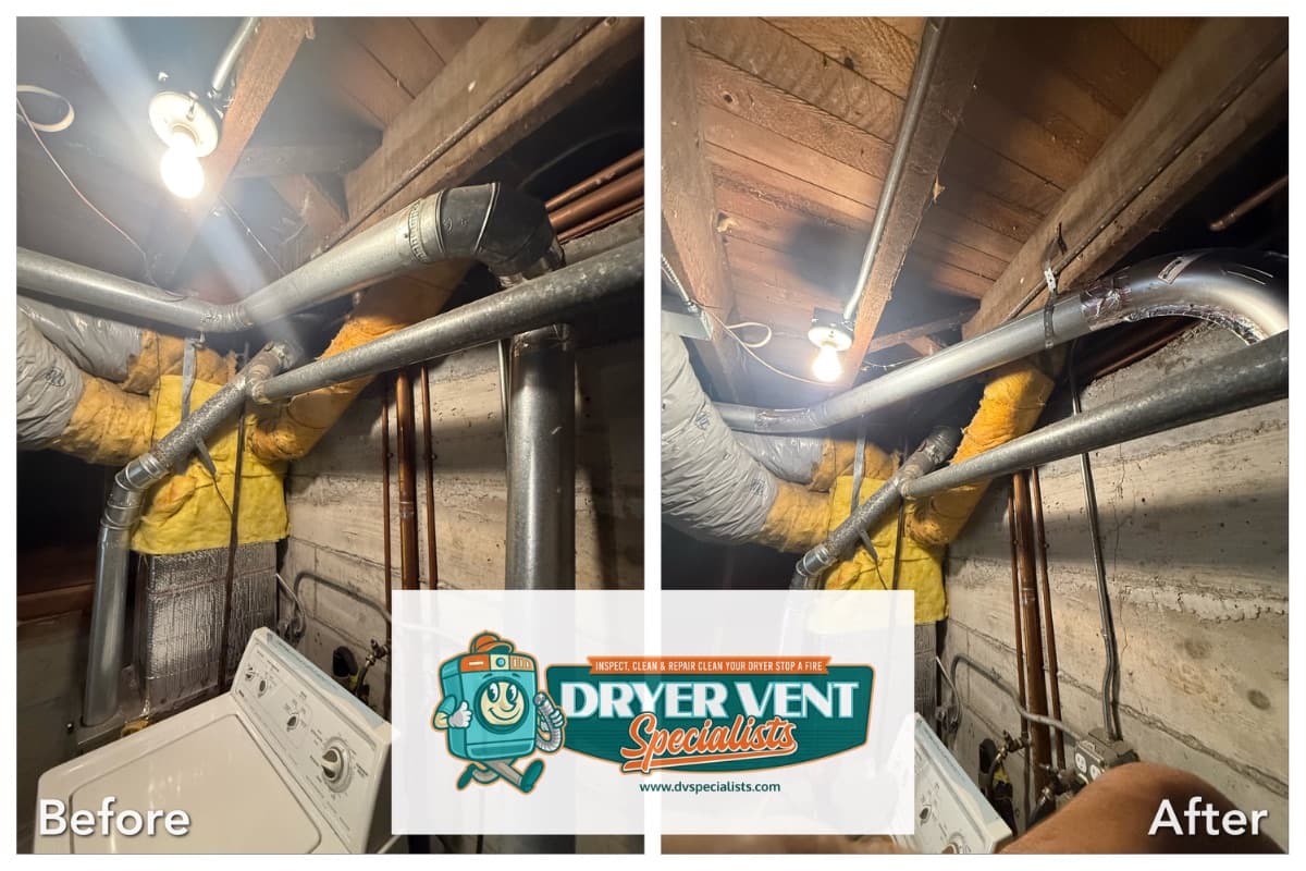 Dryer Exhaust Re-route in San Francisco — photo 1 of 6