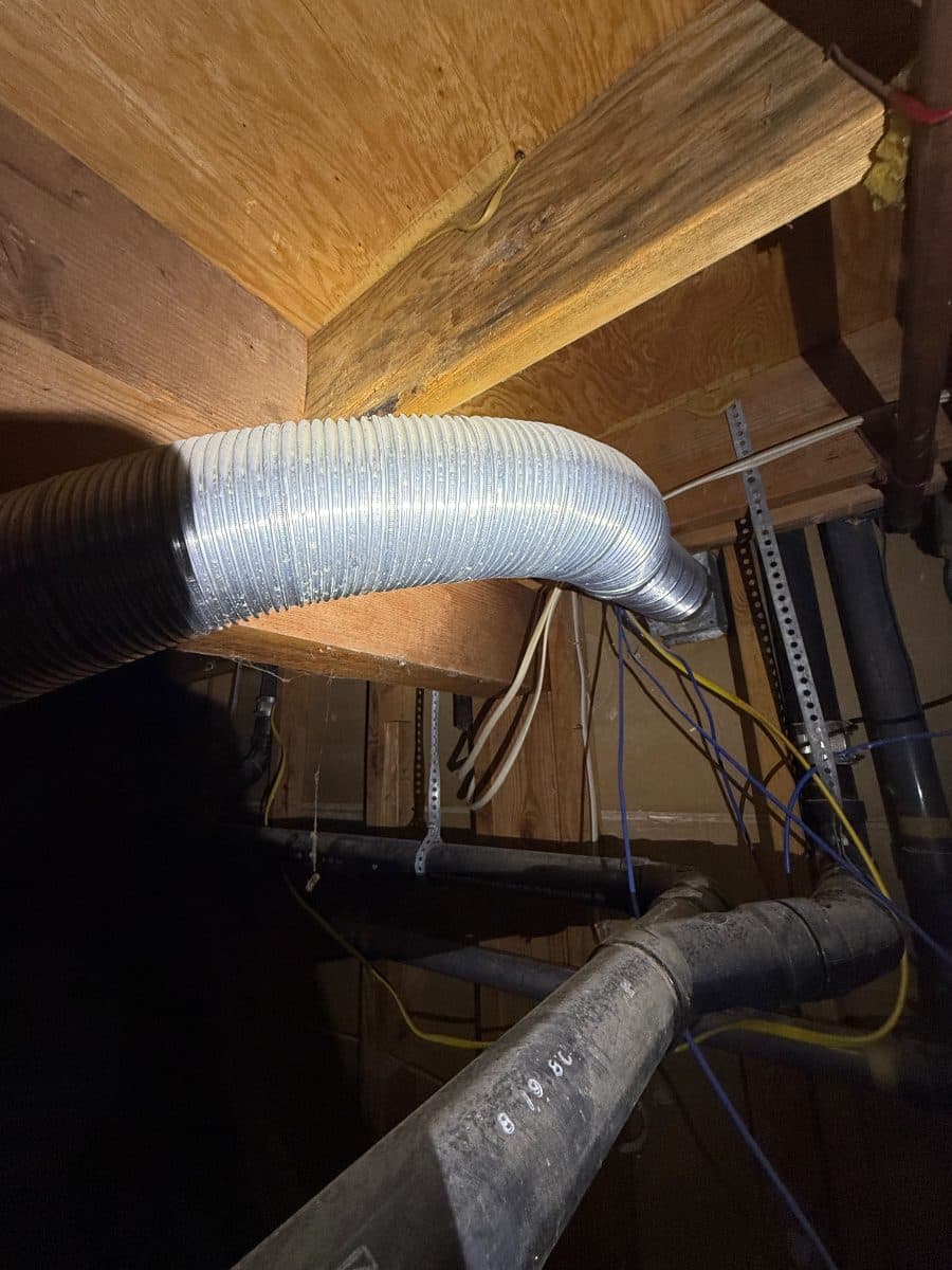 Full Dryer Exhaust Replacement in Los Altos — photo 5 of 8