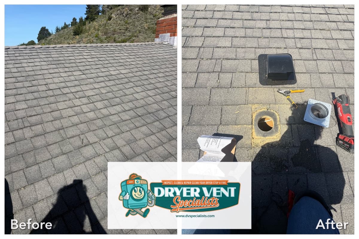 New Dryer Vent Installation in Half Moon Bay — photo 1 of 6