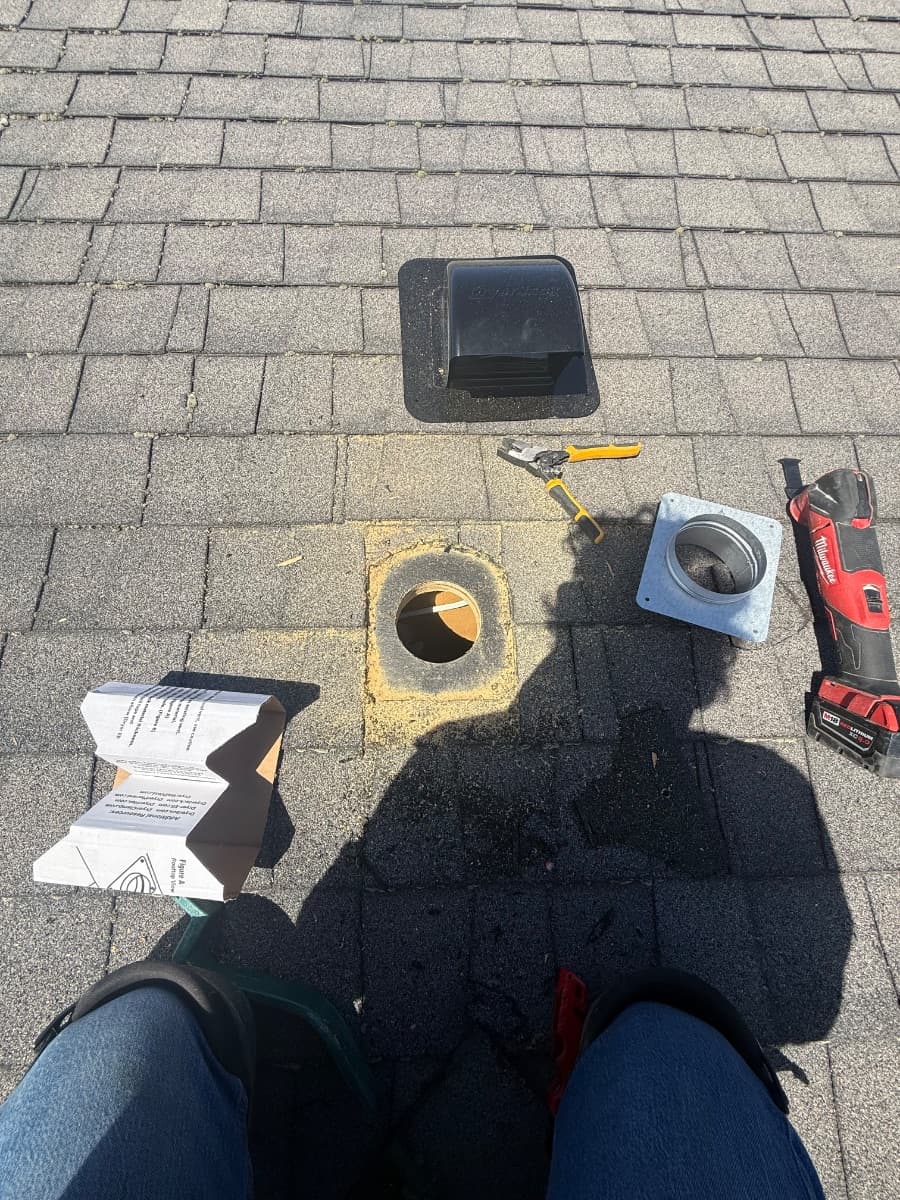 New Dryer Vent Installation in Half Moon Bay — photo 3 of 6