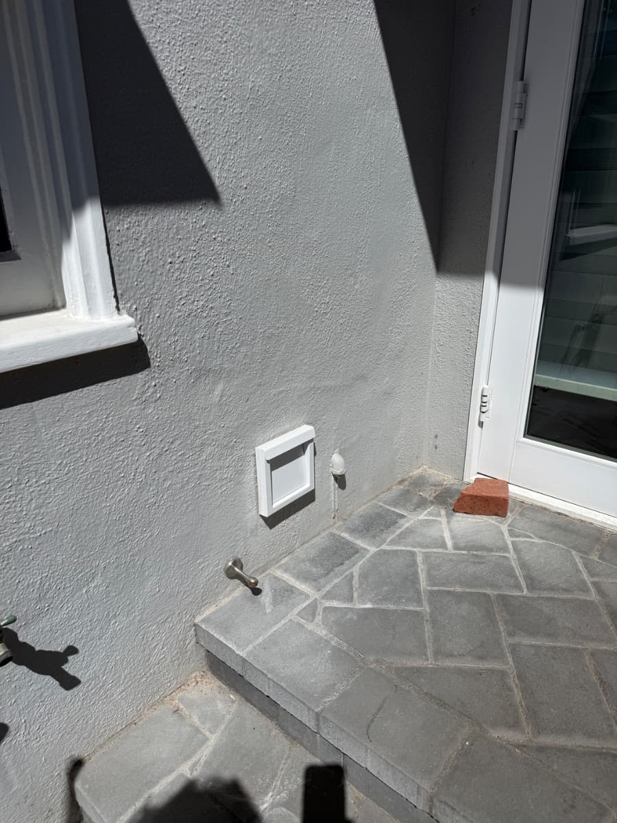 Wall Vent Installation and Re-route in San Mateo — photo 4 of 4