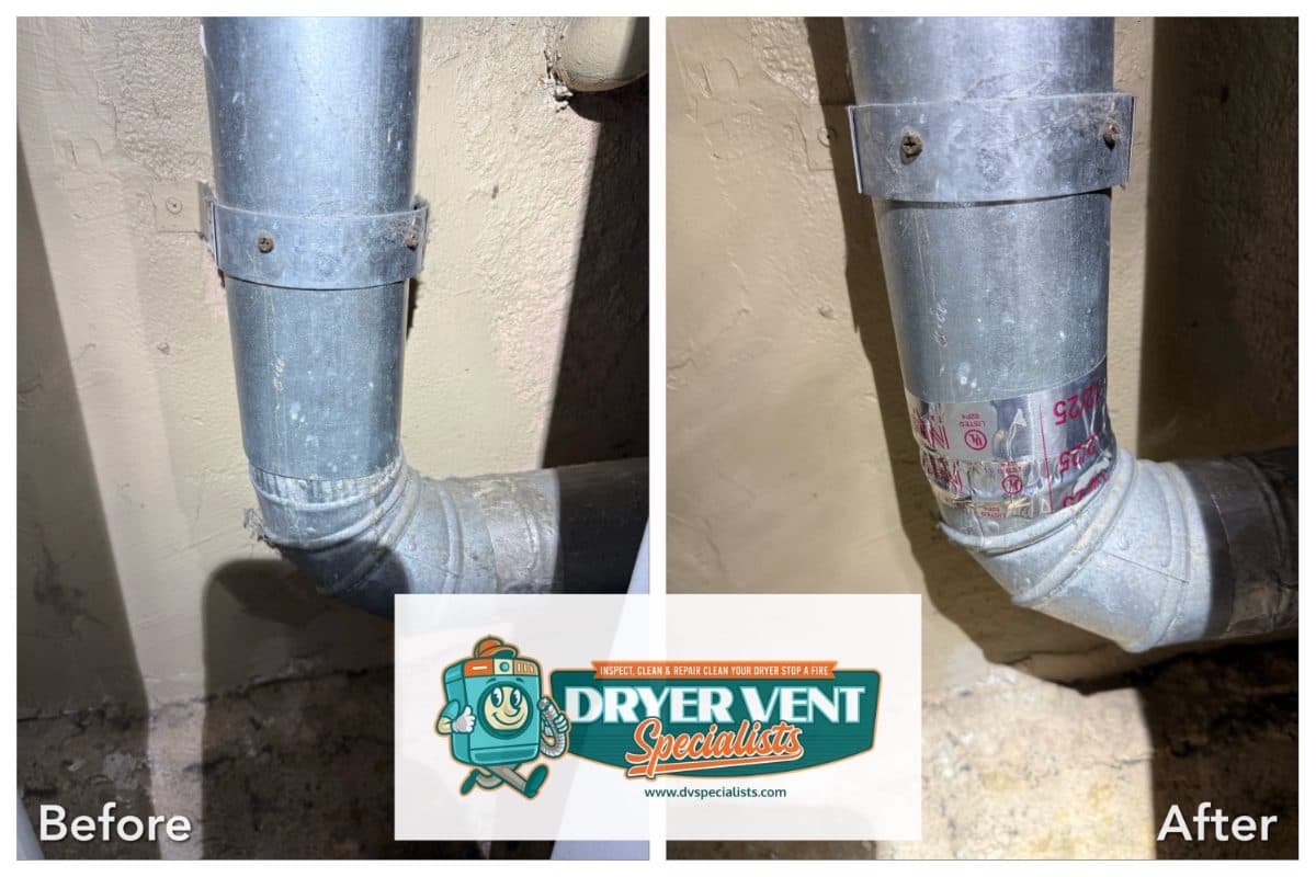 Multi-Unit Dryer Vent Cleaning in Belmont — photo 3 of 9