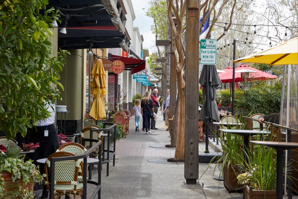 Downtown Menlo Park, CA